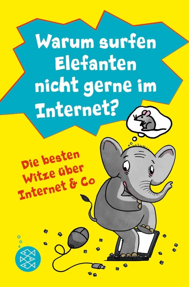 Warum surfen Elefanten nicht gerne im Internet? Die besten Witze über Internet & Co main product photo