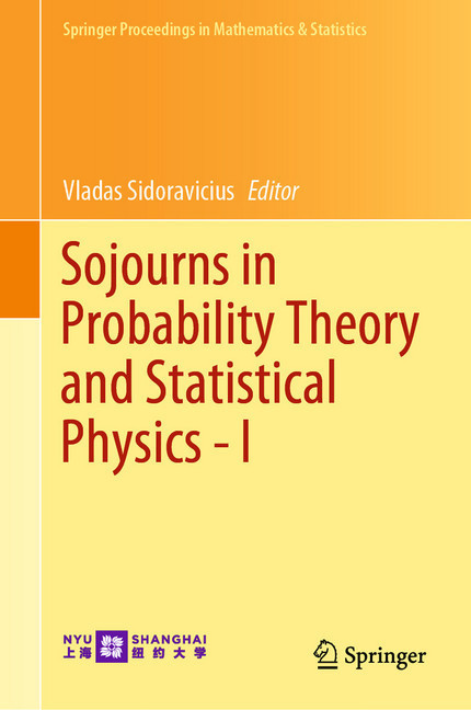 Sojourns in Probability Theory and Statistical Physics - I main product photo