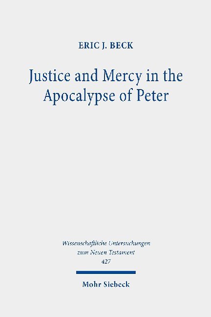 Justice and Mercy in the Apocalypse of Peter main product photo
