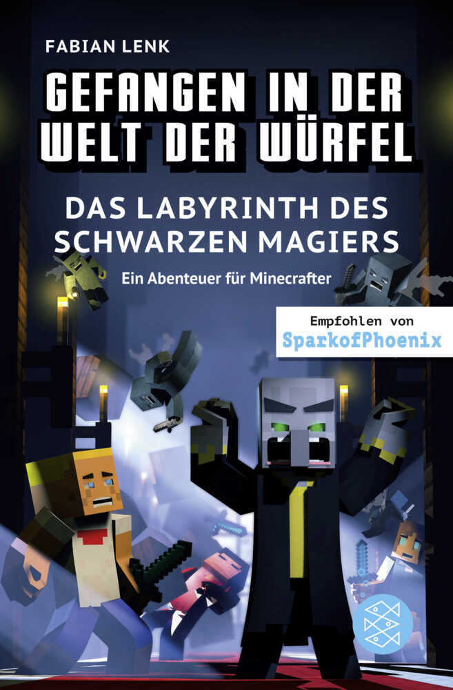 Gefangen in der Welt der Würfel. Das Labyrinth des schwarzen Magiers. Ein Abenteuer für Minecrafter main product photo