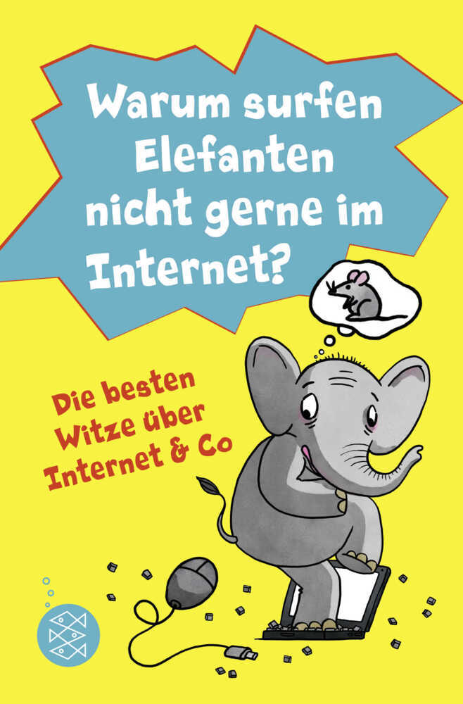 Warum surfen Elefanten nicht gerne im Internet? Die besten Witze über Internet & Co; . main product photo
