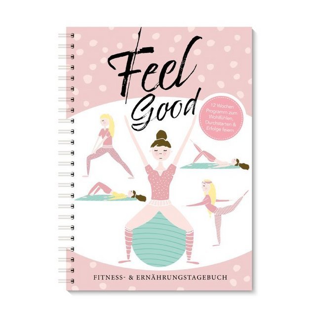 Trainingstagebuch & Ernährungsplaner| Rosa Fitnessplaner & Ernährungstagebuch für Frauen mit 12 Wochen Programm zum Wohlfühlen | Trainingstagebuch für Fitness Studio, Krafttraining, Cardio, Gym, Workout und Diät & Ernährung main product photo