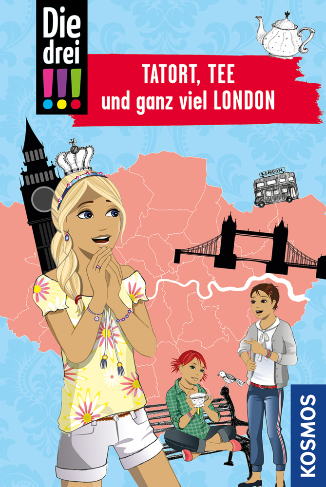 Die drei !!!, Tatort, Tee und ganz viel London main product photo