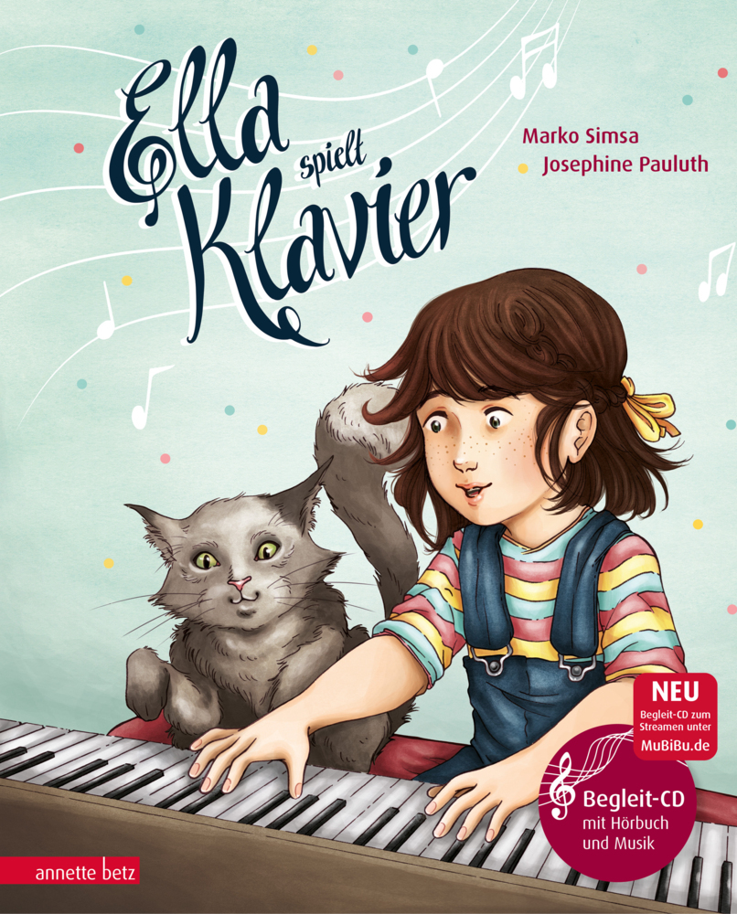 Ella spielt Klavier (Das musikalische Bilderbuch mit CD und zum Streamen) main product photo
