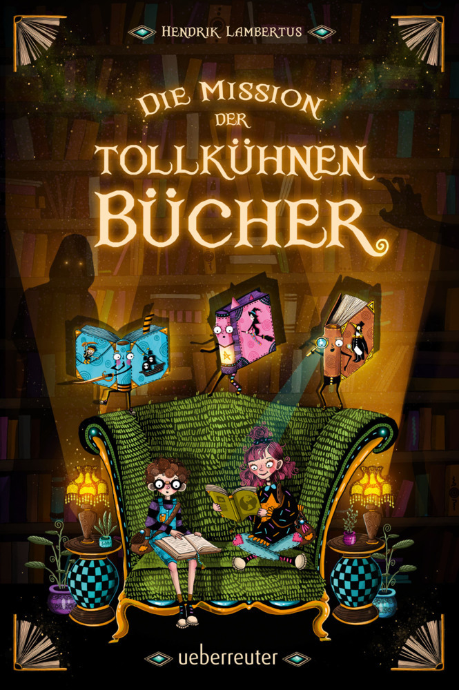 Die Mission der tollkühnen Bücher (Die Mission der tollkühnen Bücher, Bd. 1) main product photo