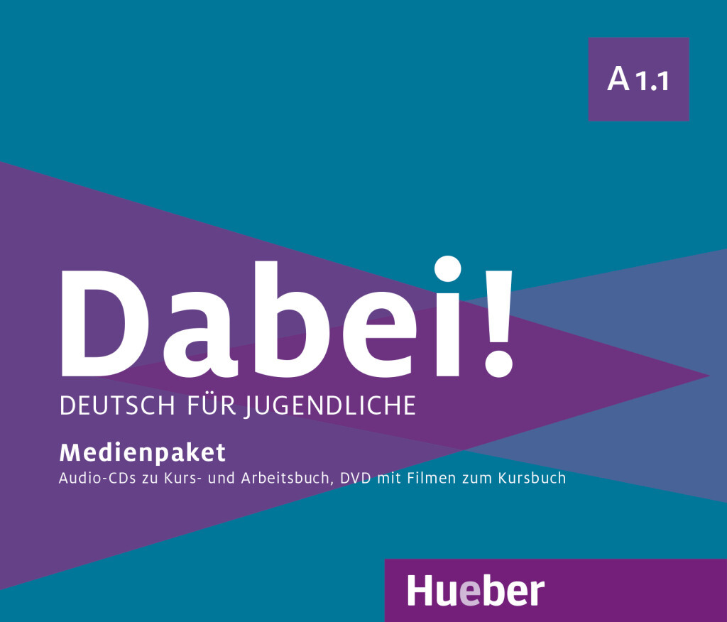 Dabei! A1.1, m. 1 Audio-CD, m. 1 DVD, m. 1 Audio-CD, 2 Audio-CDs zum Kursbuch und eine Audio-CD zum Arbeitsbuch sowie eine DVD mit Filmen zum Kursbuch main product photo