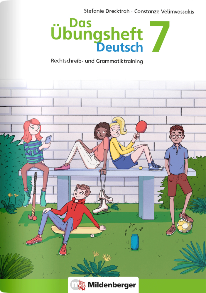 Das Übungsheft Deutsch 7 main product photo