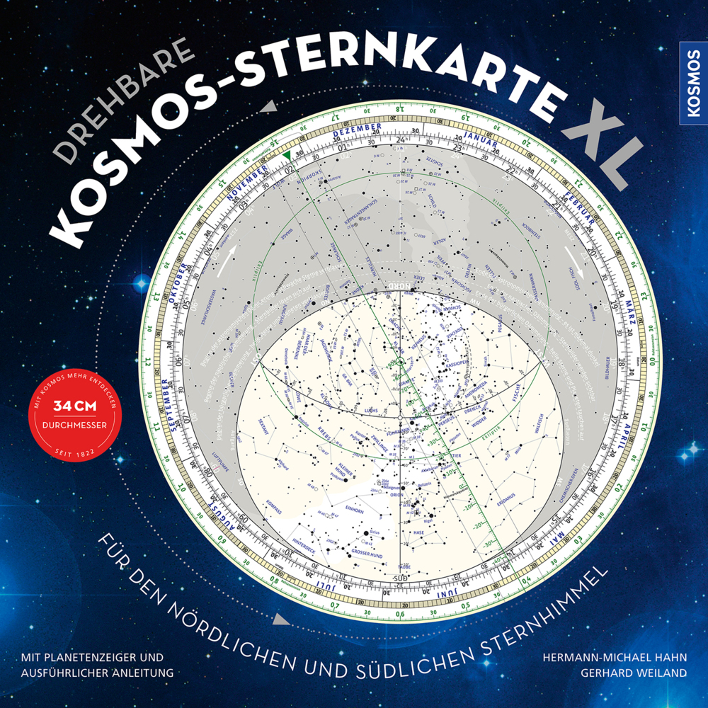 Drehbare Kosmos-Sternkarte XL main product photo