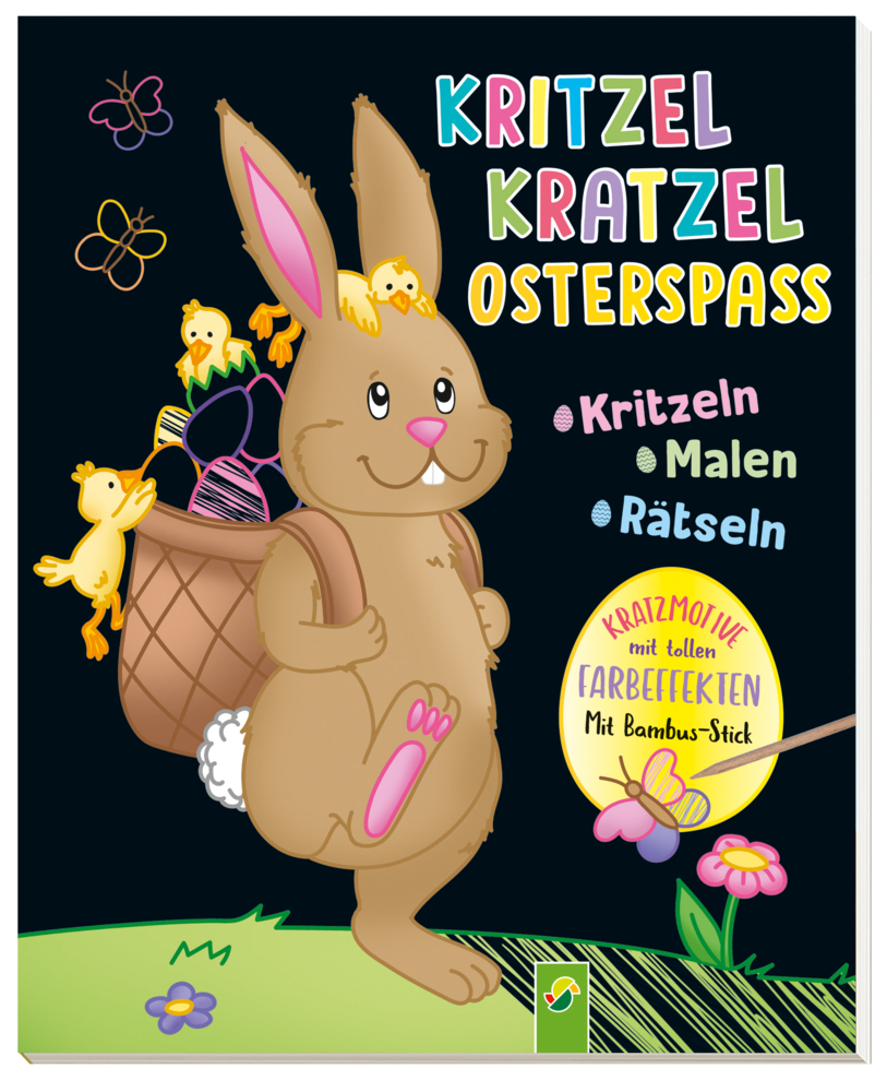 Kritzel-Kratzel-Osterspaß. Kratzbuch für Kinder ab 5 Jahren main product photo
