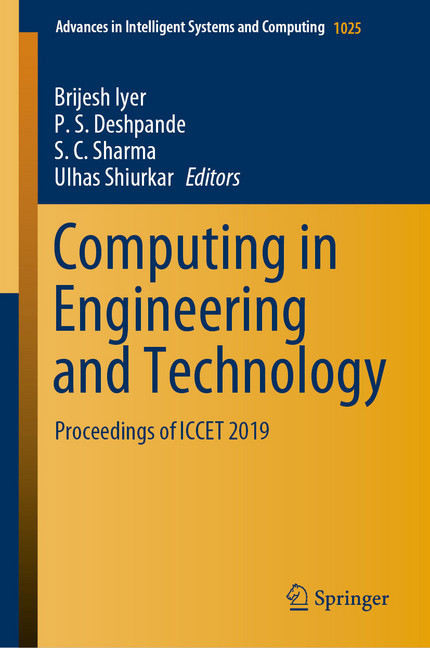 Computing in Engineering and Technology main product photo