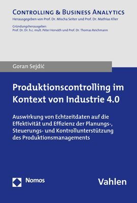 Produktionscontrolling im Kontext von Industrie 4.0 main product photo