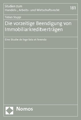 Die vorzeitige Beendigung von Immobiliarkreditverträgen