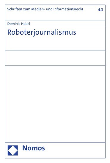 Roboterjournalismus main product photo