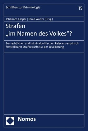 Strafen 'im Namen des Volkes'?