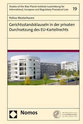 Gerichtsstandsklauseln in der privaten Durchsetzung des EU-Kartellrechts main product photo