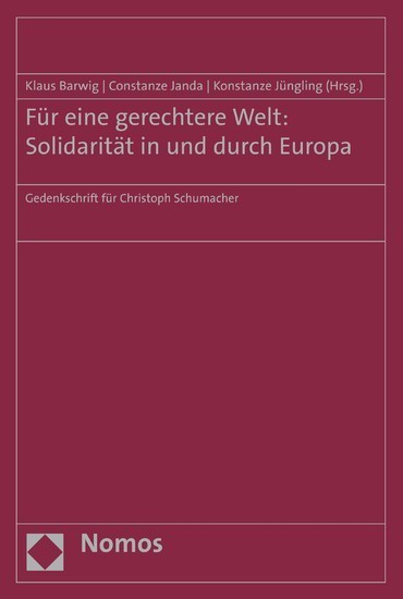 Für eine gerechtere Welt: Solidarität in und durch Europa main product photo