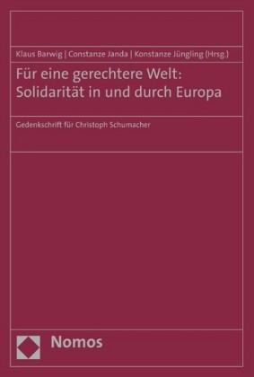 Für eine gerechtere Welt: Solidarität in und durch Europa