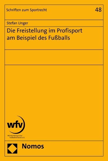 Die Freistellung im Profisport am Beispiel des Fußballs main product photo