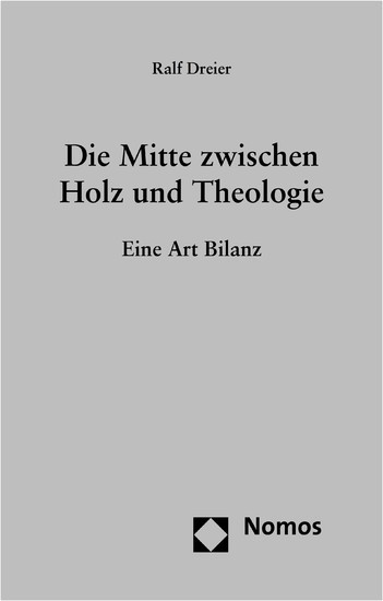 Die Mitte zwischen Holz und Theologie main product photo