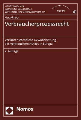 Verbraucherprozessrecht main product photo