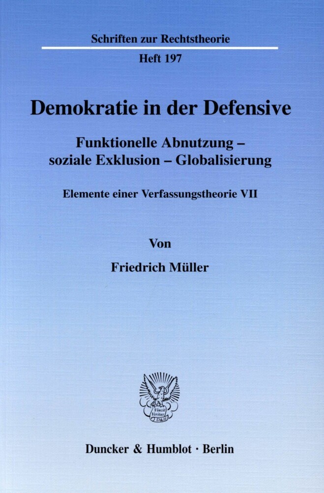 Demokratie in der Defensive. main product photo