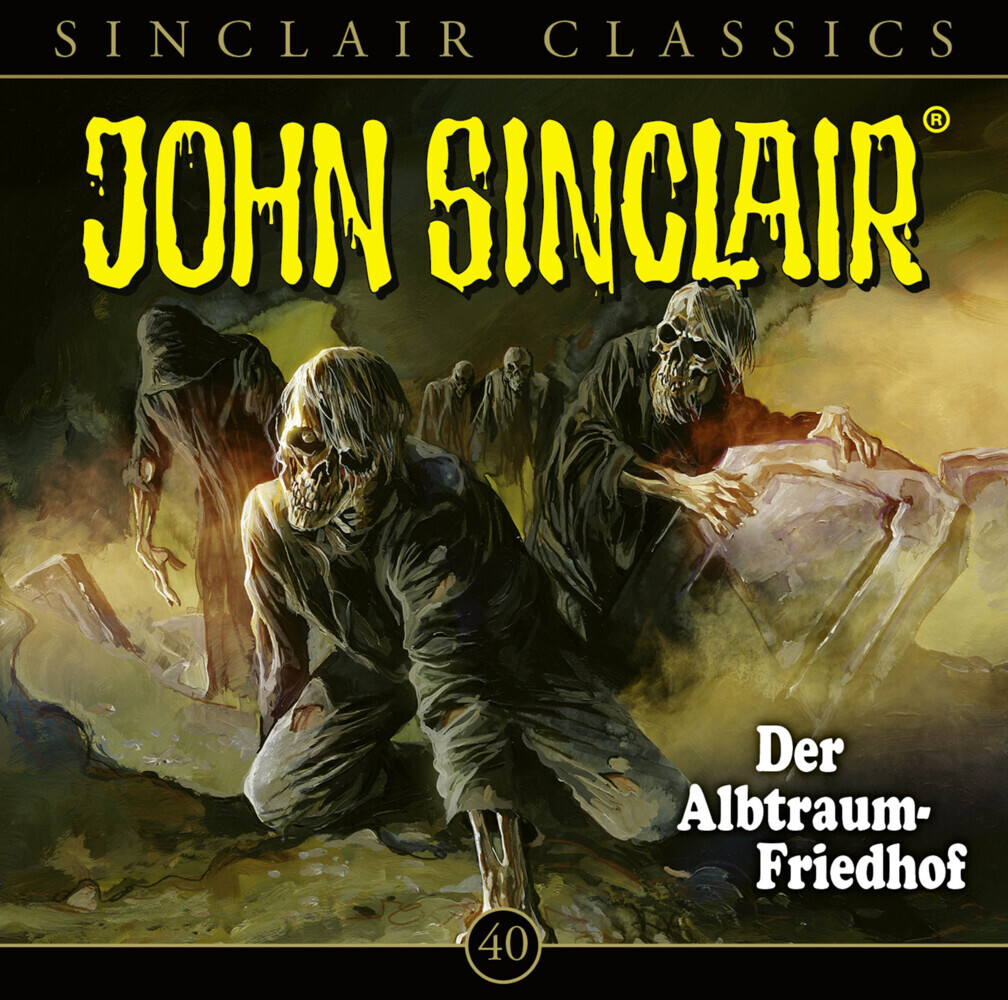 John Sinclair Classics - Der Albtraum-Friedhof, 1 Audio-CD main product photo