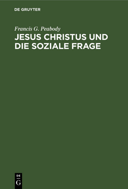 Jesus Christus und die soziale Frage main product photo