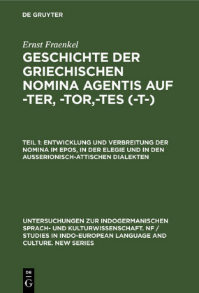 Entwicklung und Verbreitung der Nomina im Epos, in der Elegie und in den außerionisch-attischen Dialekten