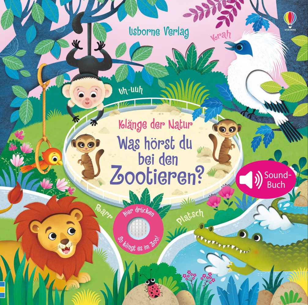 Klänge der Natur: Was hörst du bei den Zootieren?, Soundbuch main product photo