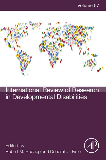 International Review of Research in Developmental Disabilities main product photo