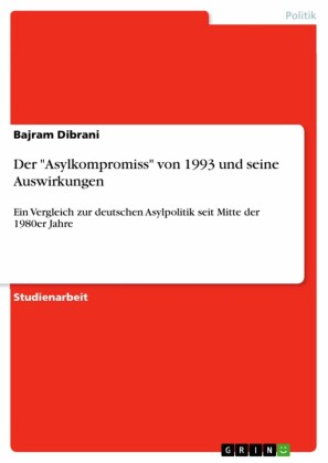 Der 'Asylkompromiss' von 1993 und seine Auswirkungen