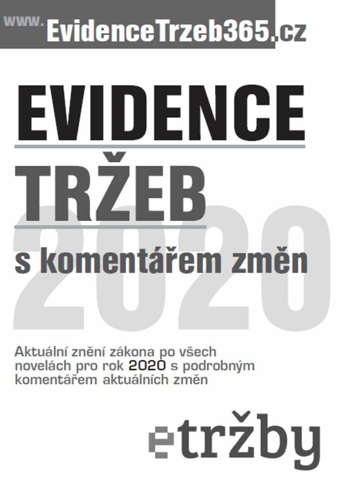 EVIDENCE TRZEB 2020's komentárem zmen main product photo