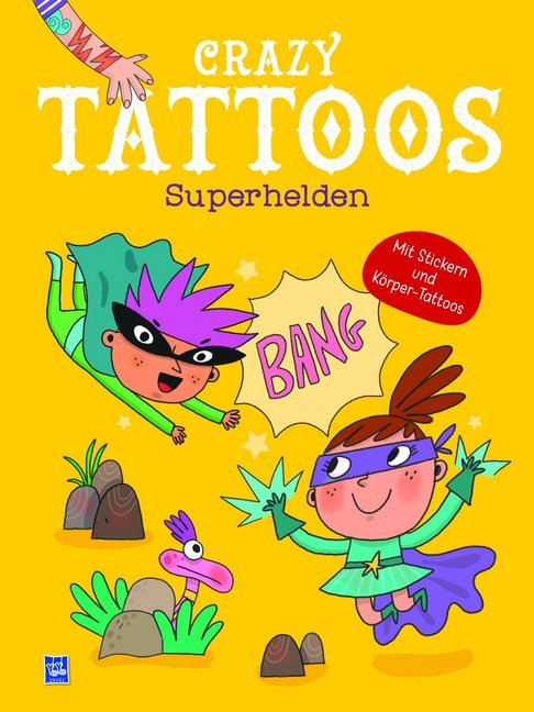 Crazy Tattoos - Superhelden main product photo
