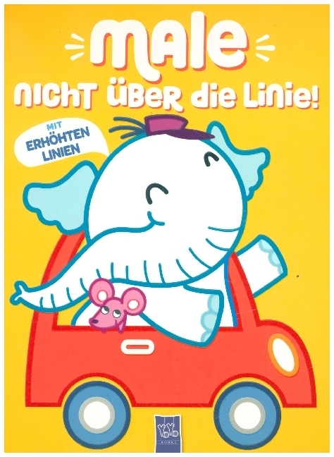 Male nicht über die Linie - Gelb main product photo