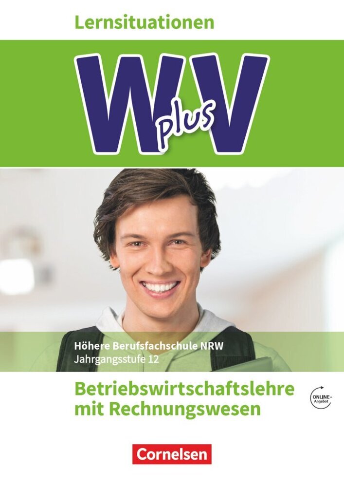 W plus V - Wirtschaft für Fachoberschulen und Höhere Berufsfachschulen - BWL mit Rewe - Fachhochschulreife Nordrhein-Westfalen - Ausgabe 2019 - Band 2: 12. Jahrgangsstufe main product photo