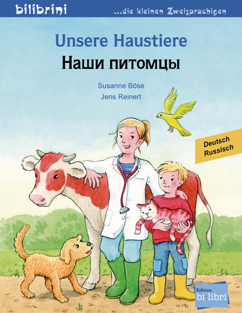 Unsere Haustiere (Deutsch-Russisch) main product photo
