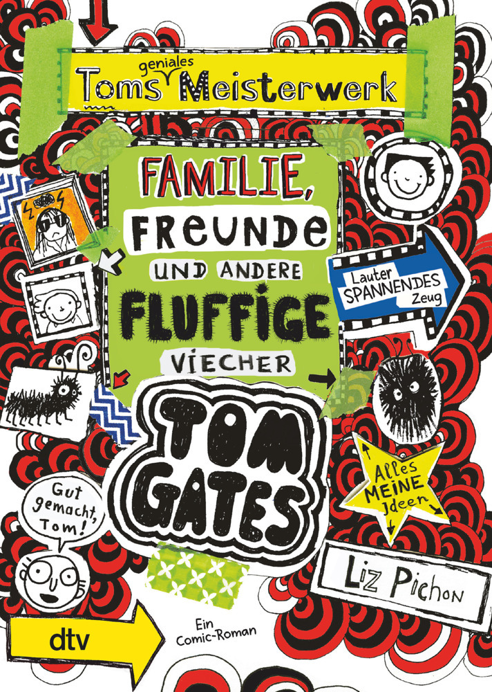 Tom Gates: Toms geniales Meisterwerk (Familie, Freunde und andere fluffige Viecher) main product photo