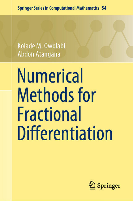 Numerical Methods for Fractional Differentiation main product photo
