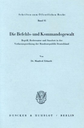 Die Befehls- und Kommandogewalt.