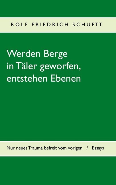 Werden Berge in Täler geworfen, entstehen Ebenen main product photo