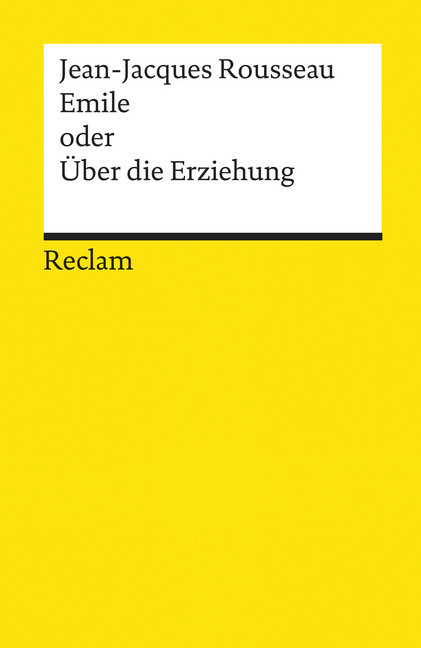 Emile oder Über die Erziehung main product photo