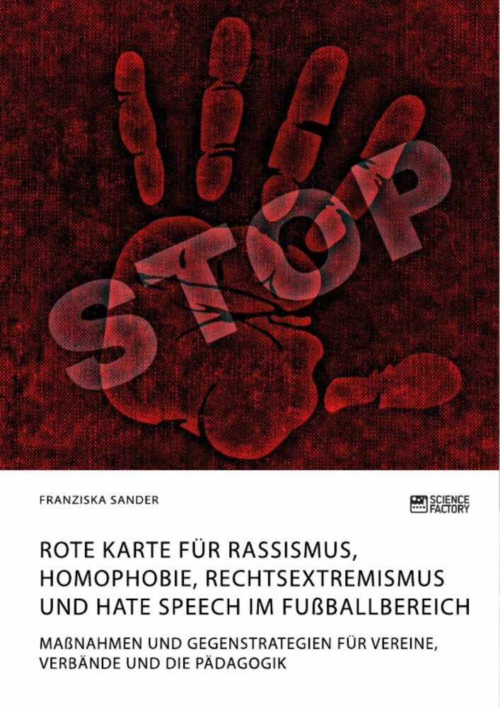 Rote Karte für Rassismus, Homophobie, Rechtsextremismus und Hate Speech im Fußballbereich main product photo
