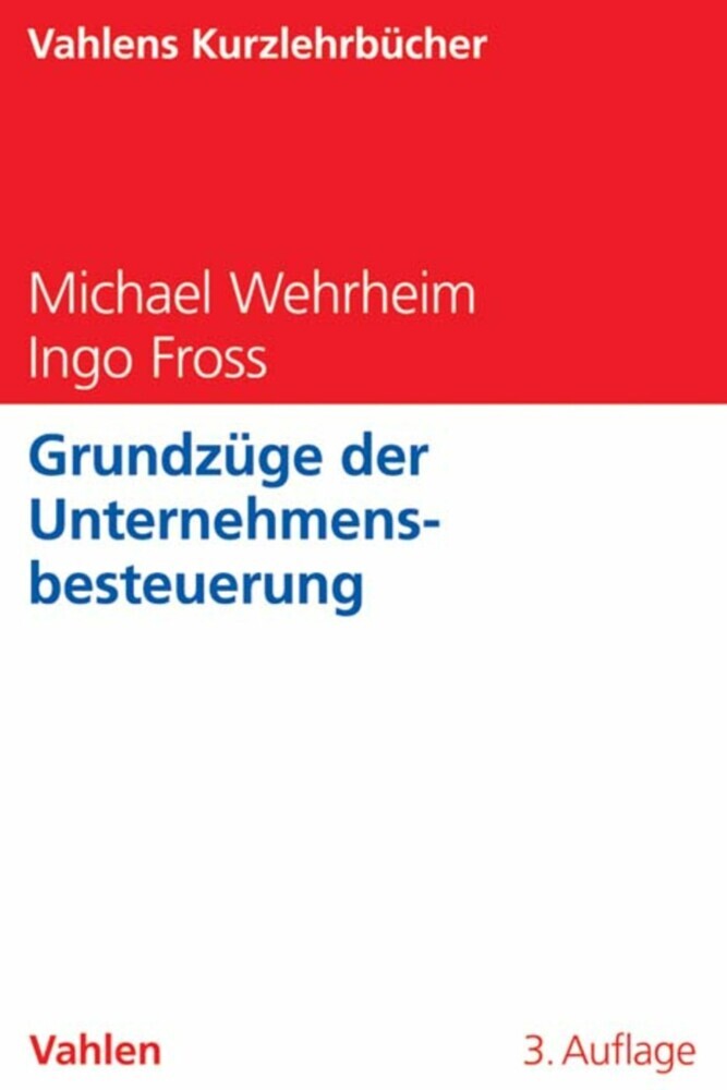 Grundzüge der Unternehmensbesteuerung main product photo