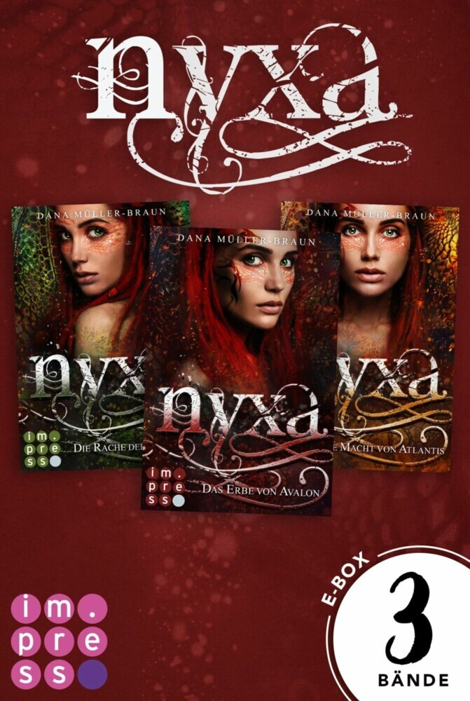 Nyxa: Sammelband der drachenstarken Fantasy-Serie (Band 1-3) main product photo