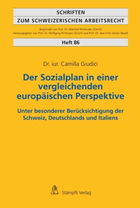 Der Sozialplan in einer vergleichenden europäischen Perspektive