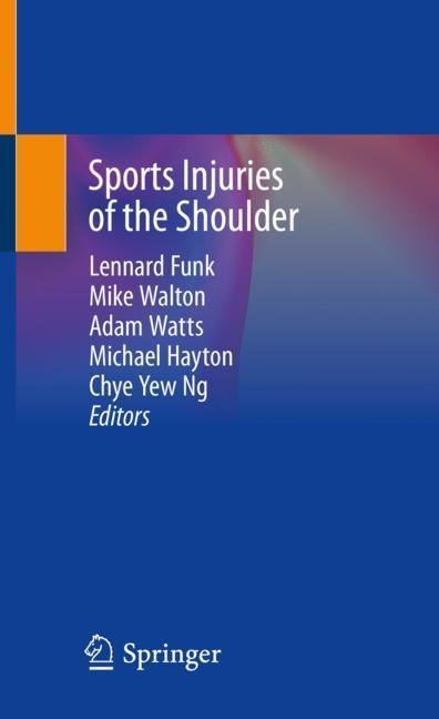 Sports Injuries of the Shoulder main product photo