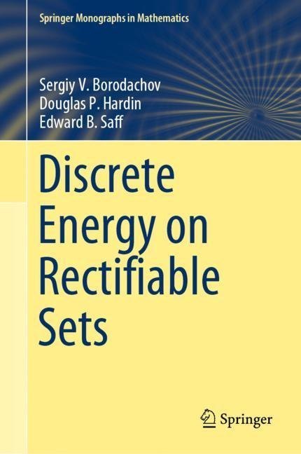 Discrete Energy on Rectifiable Sets main product photo