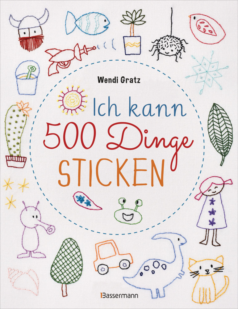 Ich kann 500 Dinge sticken main product photo