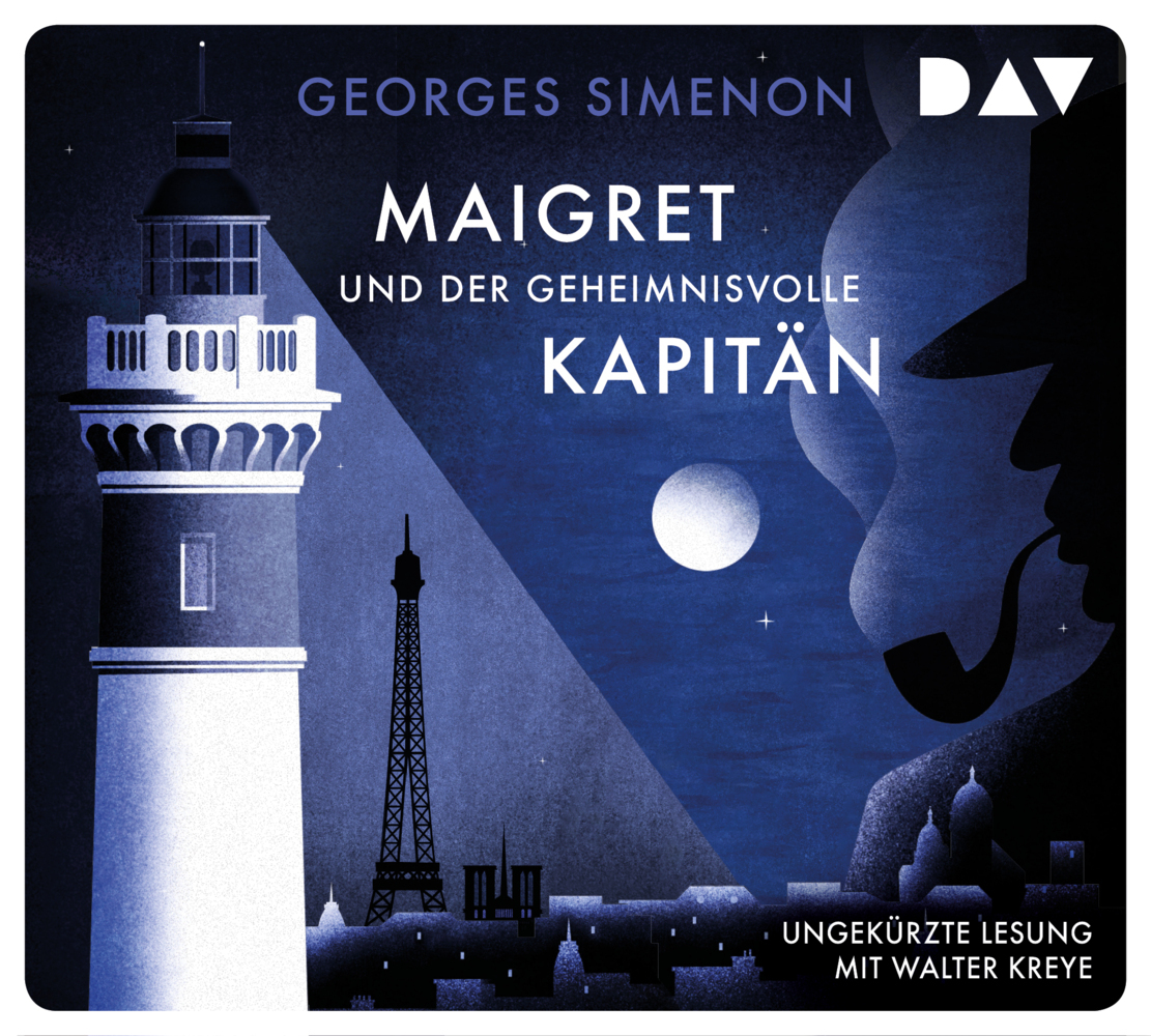 Maigret und der geheimnisvolle Kapitän, 4 Audio-CD main product photo