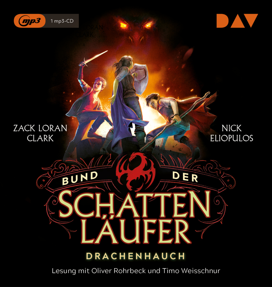 Bund der Schattenläufer - Drachenhauch, 1 Audio-CD, 1 MP3 main product photo